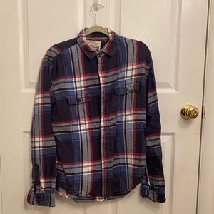 Aeropostale Long-Sleeve Flannel, M